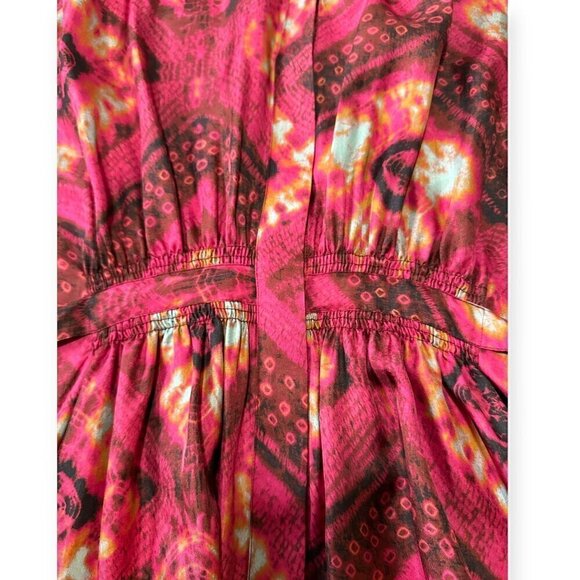 Ulla Johnson Jude silk dress, Size 6, Wild Rose, NWT - Picture 15 of 16